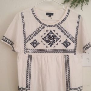Embroidered Roolee Top